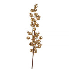 Galho Plástico e Metal Dourado Cromus 50x7cm