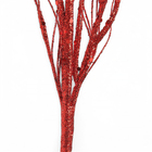 Galho Plástico e Metal Vermelho Cromus 90x38cm