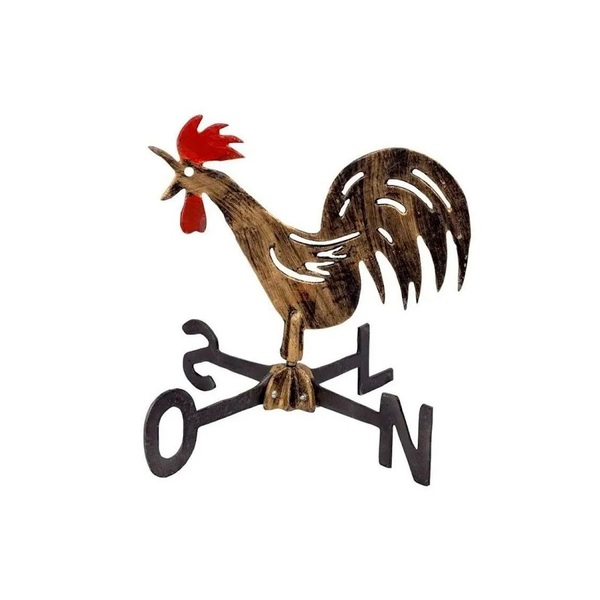 Galo Do Vento Do Havai Em Alumínio Ouro Vermelho Tamanho P