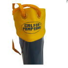 Galocha Bota Azul E Amarela Com Amarra Borracha Pvc Infantil