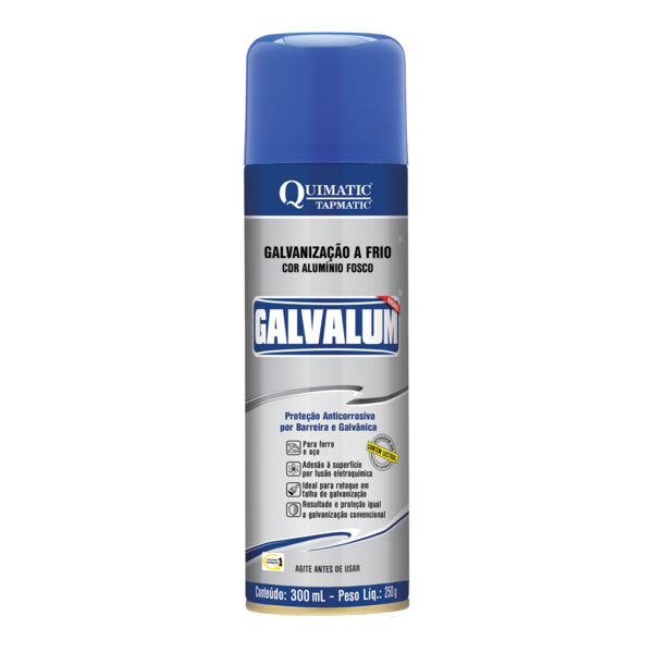 Galvalum Galvanizador à Frio Spray 300ml - Tapmatic