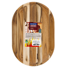 Gamela Petisqueira de Madeira FSC Rasa 47,5x31,5cm Tramontina