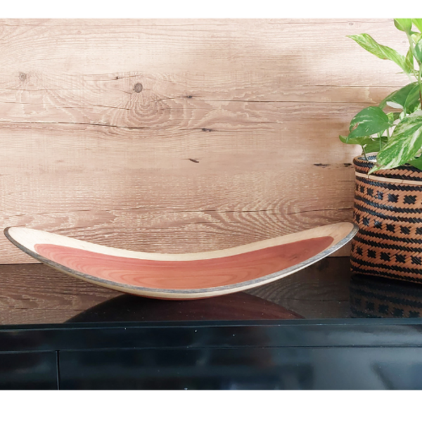 Gamela em Madeira de Lei Breu Vermelho 55 cm - Acre