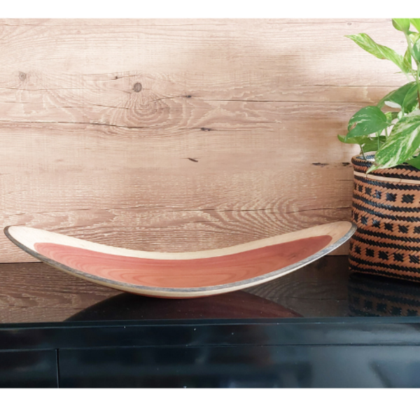 Gamela em Madeira de Lei Breu Vermelho 55 cm - Acre