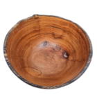 Gamela/fruteira 27cm Madeira De Lei Louro Preto - Acre