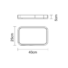 Gamela Para Churrasco Tramontina 13208052 40x25cm Madeira Nat