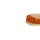 Gamela Petisqueira De Pau Madeira Modelo Caiacão 27x15 Cm