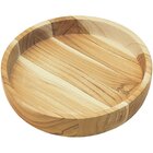 Gamela Redonda De Madeira Teca Para Churrasco Stolf 23 X 23 X