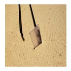 Gancheira Simples Amapa Com Porta Etiqueta 30cm Preto Kit50