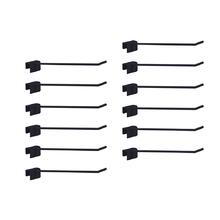 Gancheiras Simples Amapá Preta Embalagem Com 12 Unidades