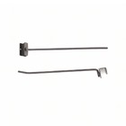 Gancheiras Simples Amapá Preta Embalagem Com 12 Unidades