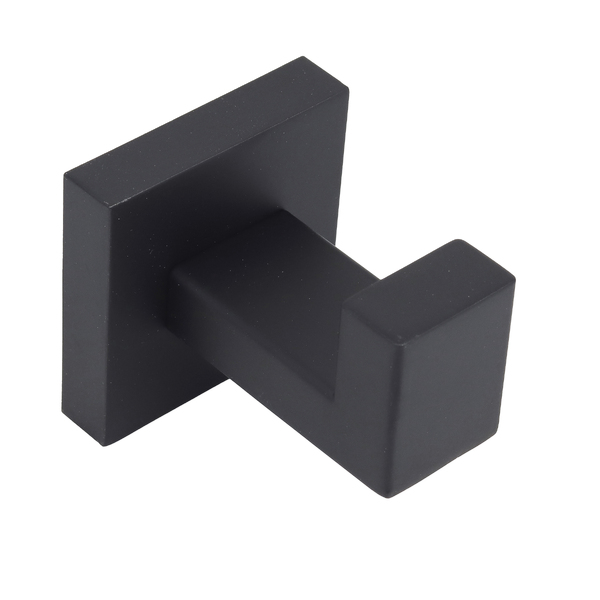 Gancho Aço Inox 304 10x10x6cm Preto Definite Stoc