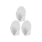 Gancho Adesivo 0,5kg Metálico Aplik Ordene 1 peça