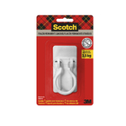 Gancho Adesivo 10x5x2cm Branco 3M