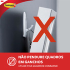 Gancho Adesivo Grande 2,3 kg Branco Command 3M 1 unidade