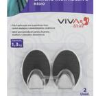 Gancho Adesivo Inox Bemfixa Inox Médio