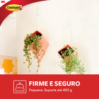 Gancho Adesivo Pequeno 0,45 kg Branco Command 3M 2 unidades