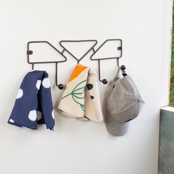 Gancho Beta Aço Corten/preto