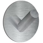 Gancho Cabide De Parede Autoadesivo Redondo - Inox