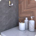 Gancho Cabide De Toalha Para Banheiro Branco E Gold Empire