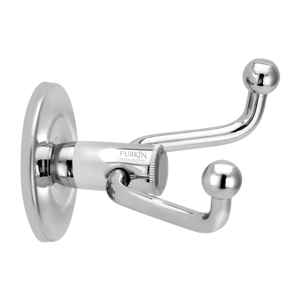 Gancho Cabideiro Duplo Parede Metal Para Toalha Roupa | Leroy Merlin