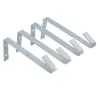 Gancho Chato "L" Aço 1/2"x1/8"x14cm 4 unidades