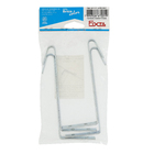 Gancho Chato "L" Aço 1/2"x1/8"x14cm 4 unidades