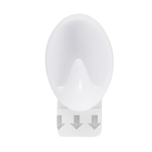 Gancho de Adesivo até 0,5kg ABS 4 unidades Ordene