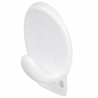 Gancho de Adesivo até 1kg ABS 2 unidades Ordene