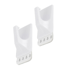 Gancho de Adesivo até 1kg ABS 2 unidades Ordene