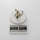 Gancho De Banheiro Suporte Toalha Rosto Antigo Bronze Metal