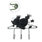 Gancho De Ferro Duplo Para Chapeu Bolsa Bone Enfeite Casal Sa