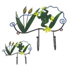 Gancho De Ferro Enfeite Porta Chapeu Bolsa Bone Sapo Decoraça