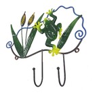 Gancho De Ferro Enfeite Porta Chapeu Bolsa Bone Sapo Decoraça