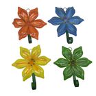 Gancho De Ferro Flor Organizaçao Chapeu Bolsa Bone Enfeite Pa