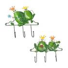 Gancho De Metal Duplo Para Bolsa Chapeu Bone Enfeite Casal Sa