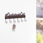 Gancho De Parede Cantinho Do Café Aço Corten