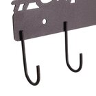 Gancho De Parede Cantinho Do Café Aço Corten