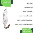 Gancho De Parede Decorativo Pendurador De Bolsa Roupa G.c