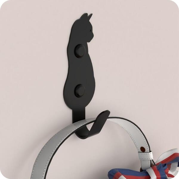 Gancho De Parede Decorativo Pendurador De Bolsa Roupa G.p