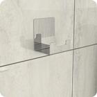 Gancho De Parede Inox Adesivo Toalha Cabide Banheiro Elg