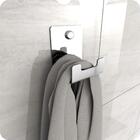 Gancho De Parede Inox Toalha Cabide Banheiro Elg