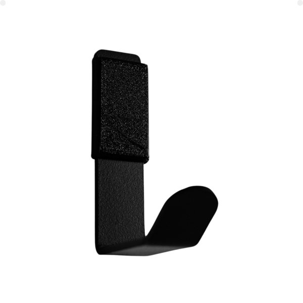 Gancho De Parede Line Quarto Cozinha Banheiro Preto Fita Dupl