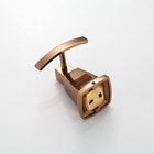 Gancho De Parede Rose Para Toalhas Rosto E Banho Latão