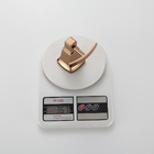 Gancho De Parede Rose Para Toalhas Rosto E Banho Latão