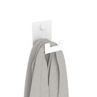 Gancho De Parede Toalha Cabide Banheiro Branco Elg