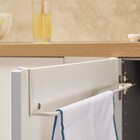 Gancho de Porta Aço 6,34x53cm Branco Delinia