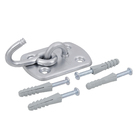 Gancho de Rede 120kg de Parafusar Aço Carbono 1 peça