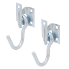 Gancho de Rede 120kg de Parafusar Aço Inox 1 par