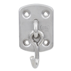 Gancho de Rede 120kg de Parafusar Aço Inox 1 peça